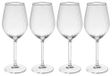 Verre à vin en verre - set de 4 - 490 ml - Plusieurs couleurs