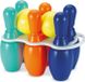 Ecoiffier Jeu de quilles, 6 kegels, 30 cm, multicolore, pour enfants à partir de 18 mois, pour usage intérieur, fabrication en France