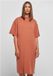 Urban Classics Organic Long Oversized Tee Jurk Oranje M