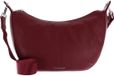 MANDARINA DUCK Leren schoudertas Mellow Leather Hobo Bag Grape donkerrood