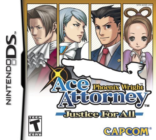 Capcom Phoenix Wright Ace Attorney Justice for All Nintendo DS
