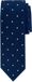 Profuomo Stropdas Donkerblauw Polkadot Zijde