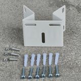 Buitenkant Buiten Muur Hoek Mount Metalen Beugel Rechte hoek CCTV Bewakingscamera Houder Adapter