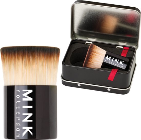 Mink Rotterdam Mink Kabuki Brush Deluxe In reisbox VEGAN