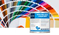 Wixx Coatings Wixx PRO Aqua Laque Bois Mat - Couleur mélangée - 10L