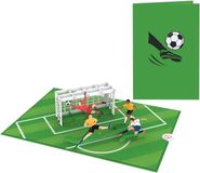 papercrush® Pop-up kaart Verjaardagskaart /Voetbal pop-upkaart /happy birthday