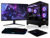 BEASTCOM Q5 | PC de jeu pro | Intel i9-12900F | Radeon RX 9070 | 16 Go RAM | 1 To SSD NVMe | Moniteur LED 27" + ensemble clavier | WiFi 5 | Win 11