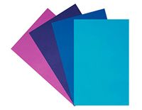INNSPIRO Set van 4 folies van EVA-rubber, koud, 20 x 30 cm, 2 x 2 mm, verschillende kleuren