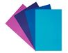 INNSPIRO Set van 4 folies van EVA-rubber, koud, 20 x 30 cm, 2 x 2 mm, verschillende kleuren