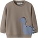NAME IT Baby Vesten - Katoen/Elastaan - Maat 62 - Beige