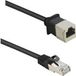 Renkforce RF-4394127 RJ45 Netwerkkabel, patchkabel CAT 5e F/UTP 5.00 m Zwart