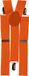 Widmann Klassieke Bretels, Neon Oranje