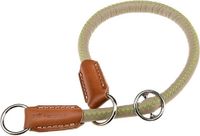Ferplast hondenhalsband Derby CS 50 x 1,2 cm nylon groen/bruin