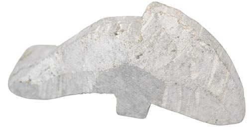 Honsell 79212 Rohling Dolfijn - Speksteen figuur - ca. 10 cm - voor bewerking - kleurrijk