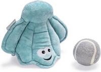 Beeztees Hide and Seek Schelp - Hondenspeelgoed - Pluche - Blauw - 18x16x8 cm