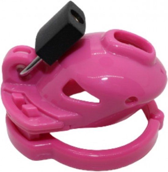 The Vice - Micro - Kuisheidskooi - Peniskooi - Chastity Cage voor de Kleine Penis - Roze