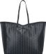 LACOSTE Zel Sac Cabas Monogram Noir Gris