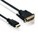 PureLink HDMI A - DVI-D M/M 10m Zwart