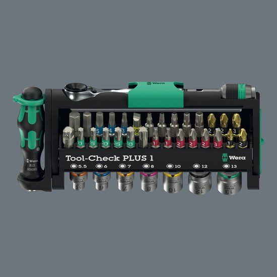 Gereedschap-Check Wera Tool-Check PLUS 1, 39‑delig 05049055001