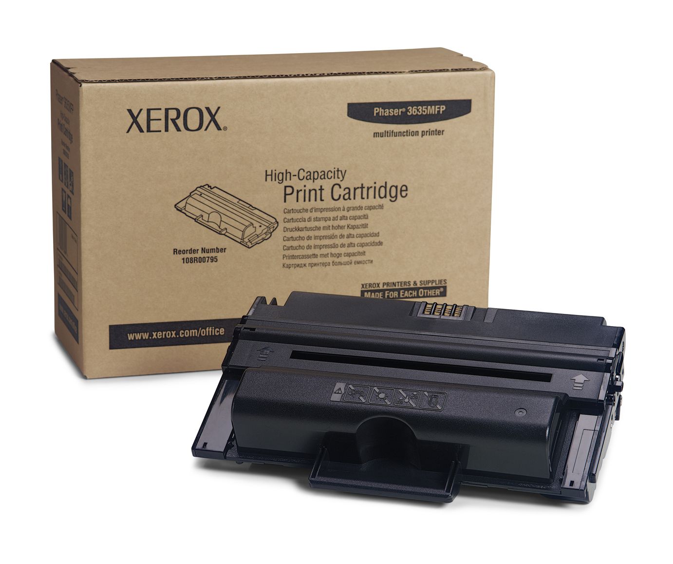 Xerox 108R00795 Toner Cartridge - Black - High Capacity - Original
