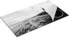 Chefcare Inductie Beschermer Vuurtoren met Duinen in Texel - Zwart Wit - 95x55 cm