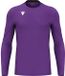 Macron Argo Maillot de gardien de but à manches longues Violet/Noir Polyester Homme Printemps/Été 2025