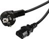 Vivanco VVITIEC180SHU Stromkabel Schwarz 1,8 m Netzstecker Typ F IEC C13