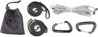 Lesovik SMUK Hammock Tree huggers Suspension set Grijs, Zwart