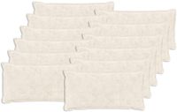 vidaXL - Kussensloop - 12 stuks - Wit - 40 x 80 cm