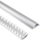TRU COMPONENTS Kabelbrug 1572569 PVC Zilver Aantal kanalen: 1 1000 mm Inhoud: 1 m
