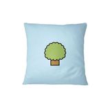 Bona Basics, Decoratieve kussenhoes, Lichtblauw, 60x60 cm