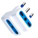 Adapter meervoudige stekkerdoos met 3 ingangen, 16 A, 2 P+T, 1500 W, dubbele stekker, type standaard