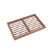 Evolar Achterplaat voor Airco Omkasting Tropical Teak XS - Tweedekans