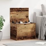 vidaXL Opslagdoos Oud hout 60 x 42 x 46 cm