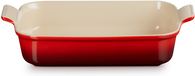 Le Creuset Heritage Ovenschaal - Kersenrood - 32 x 24 cm