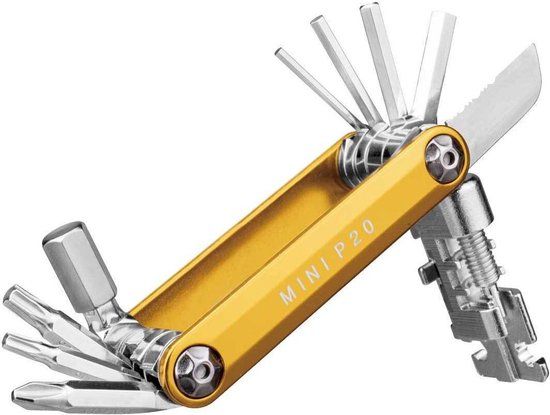 Topeak Mini 20 Pro Vouwgereedschap - Goud