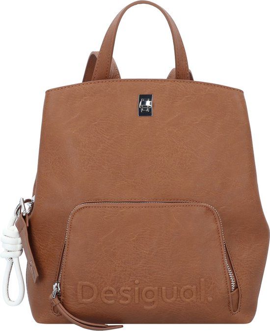 Desigual Rugzak - Polyethyleen - Cognac - 5 l
