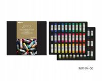 Mungyo MPHM-60 - Gallery Artists' Handmade Soft Pastels, set van 60 handgerolde pastelkrijtjes van artistieke kwaliteit, zachte textuur
