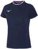 Mizuno Damespolo marineblauw/wit