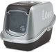 Toiletzitting Nobby Nestor Kattenbak Zwart/Grijs 56 x 39 x 38,5 cm