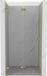 Mexen Lunar-F porte pliante douche gauche 65 cm, transparent, or