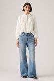 Levi's 199105690343, Spijkerbroeken, Vrouw, Blauw, 25 mm, Katoen, 100% Cotton