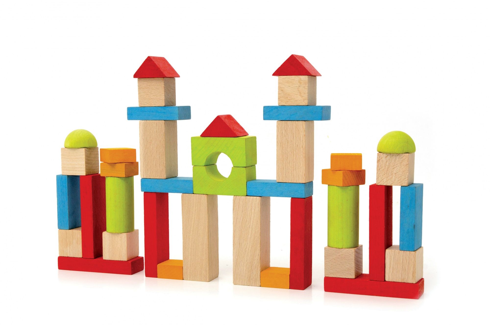 Jeujura 8241 Bouwspeelgoed - Hout - Multi - 1.5 Jaar+