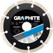 Graphite Diamantschijf 230x22 2x8 0x2 7mm Segment MPA EN13236
