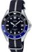 Casio Herenhorloge MDV-10C, zwart/blauw, quartz, analoog, met textielband, waterdicht tot 5 bar