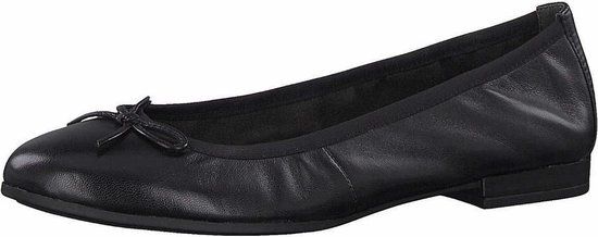Tamaris Caterina Ballerina Dames Zwart Maat 37