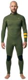Hurley Advant 3/2 Mm combinaison intégrale à manches longues et zip dorsal vert M homme