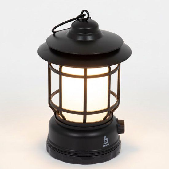 Bo-Camp Industrial Tafellantaarn Weirfield 180 Lumen Zwart