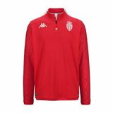 Kappa Track suit jas AS Monaco Ablas Pro 8 2024/25 Rood/Wit 2XL