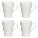 Scandi Living Tasse Dots 35cl Lot de 4 Blanc cassé